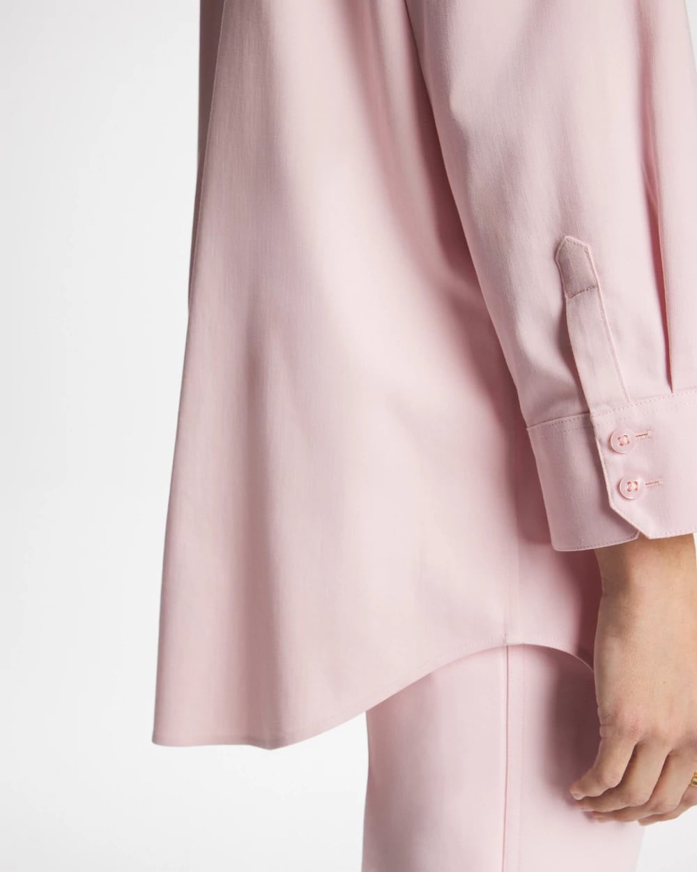 No Iron™ Stretch Splitneck Tunic