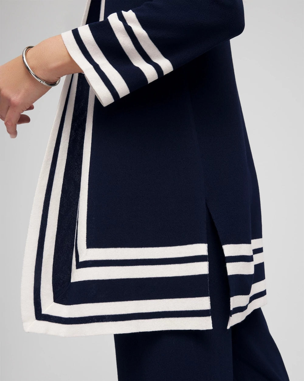 Travelers™ Contrast Border Cardigan