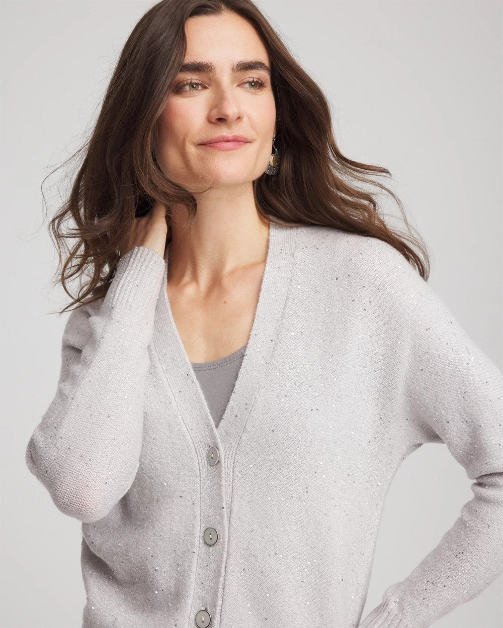 Shine Boyfriend Cardigan