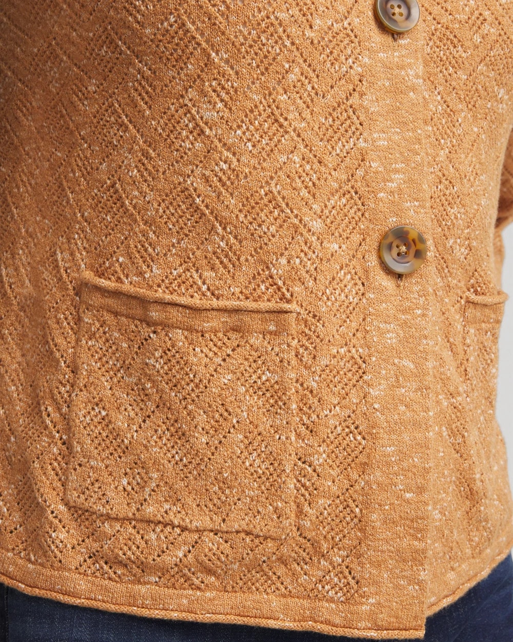 Tweed Cropped Sweater