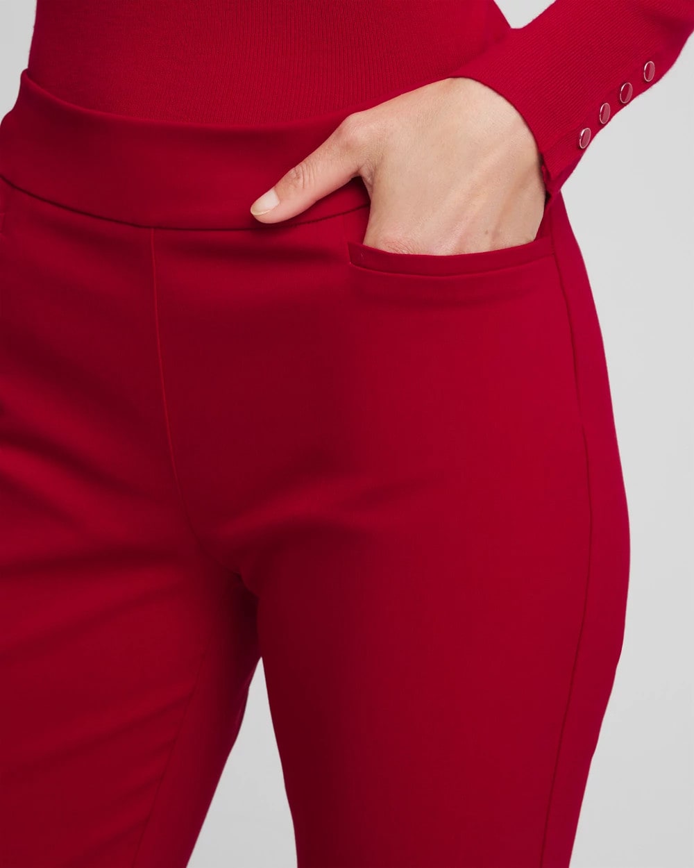 Brigitte™ Slim Pull-On Ankle Pants