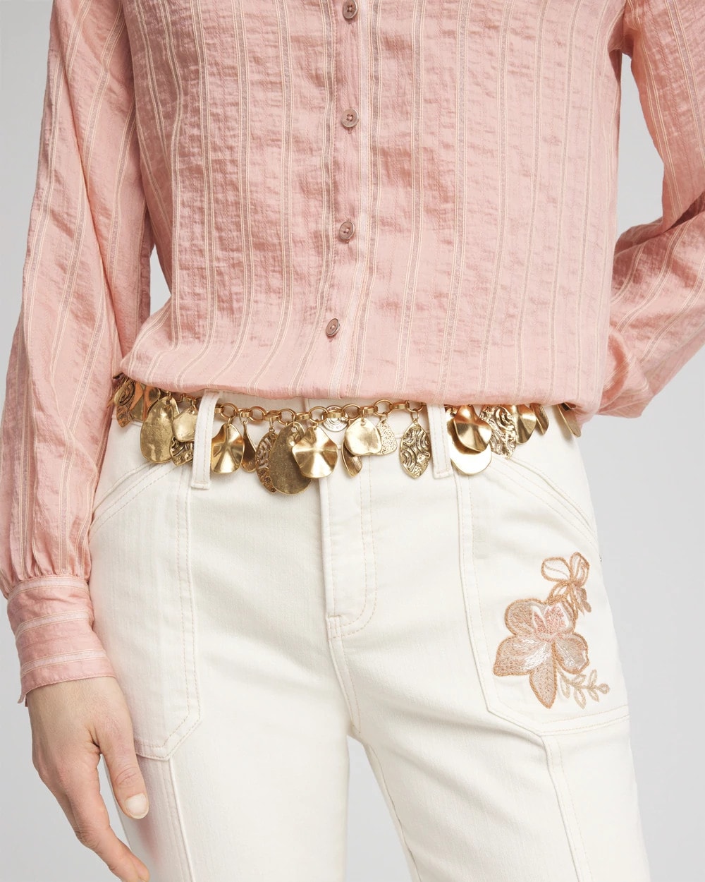 Leaf Chain Belt