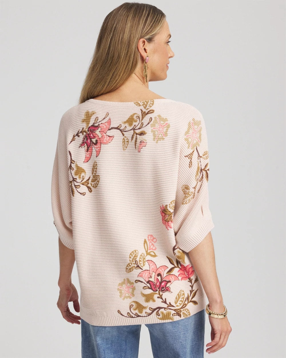 Ribbed Combed Cotton Sweater