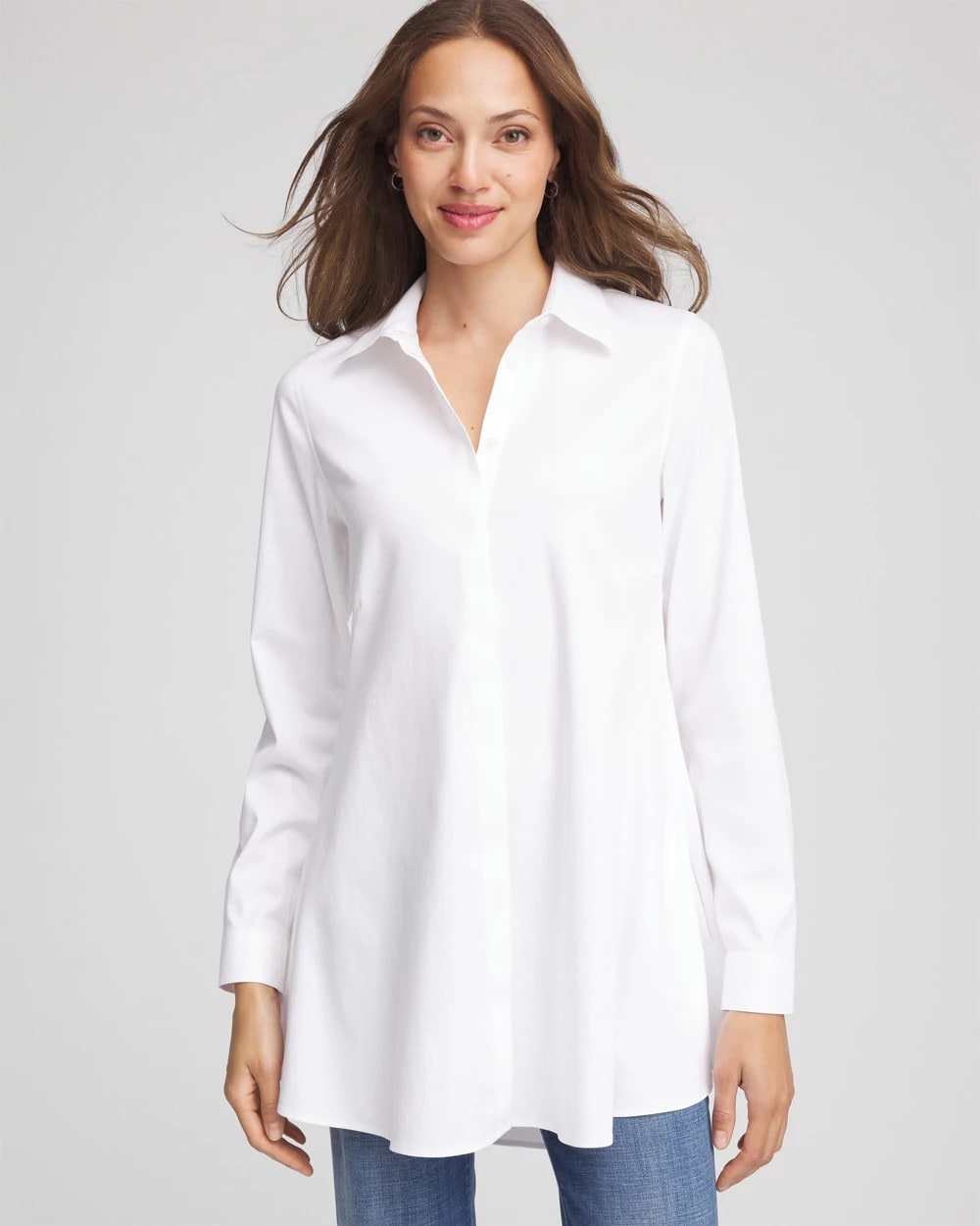 No Iron™ Pocketed Tunic