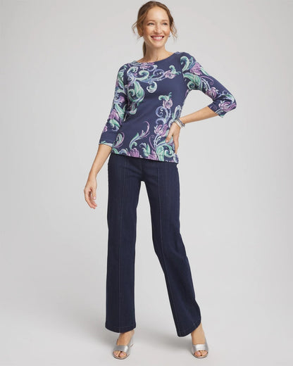 Pima 3/4 Sleeve Tee