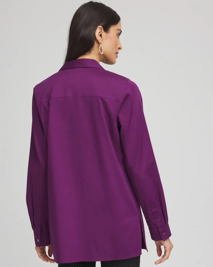 No Iron™ Novelty Button Tunic