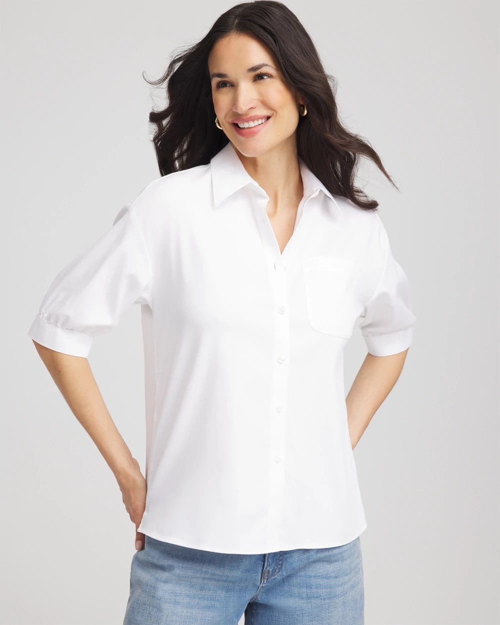 No Iron™ Short-Sleeved Shirt