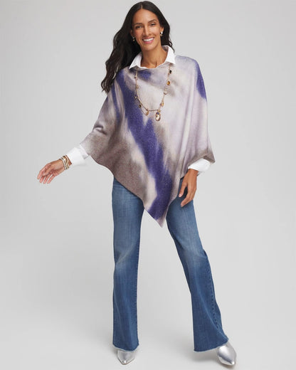 Convertible Knit Poncho