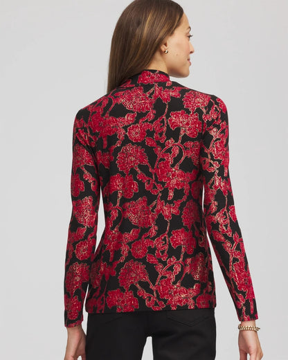 Touch of Cool™ Mockneck Layering Tee