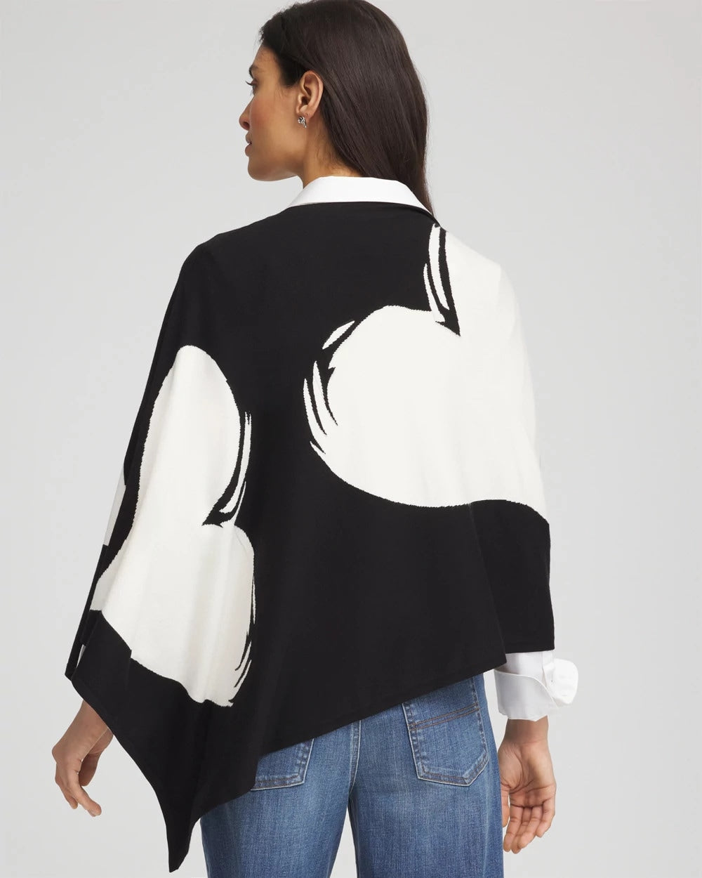 Love Brush Convertible Sweater Poncho