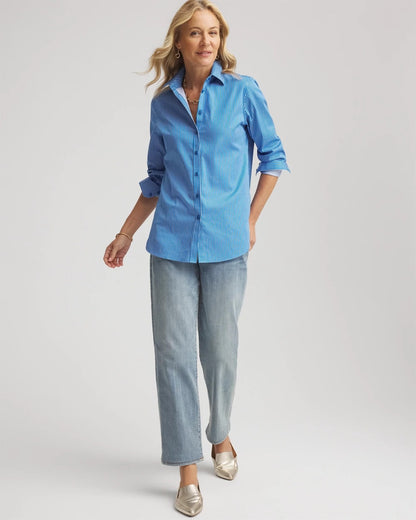 No Iron™ Classic Striped Shirt