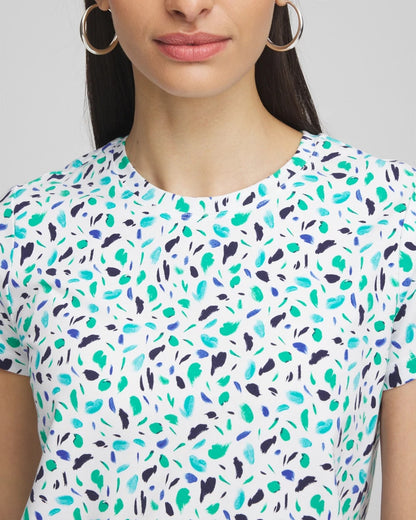 Polka-Dot Crewneck Perfect Tee