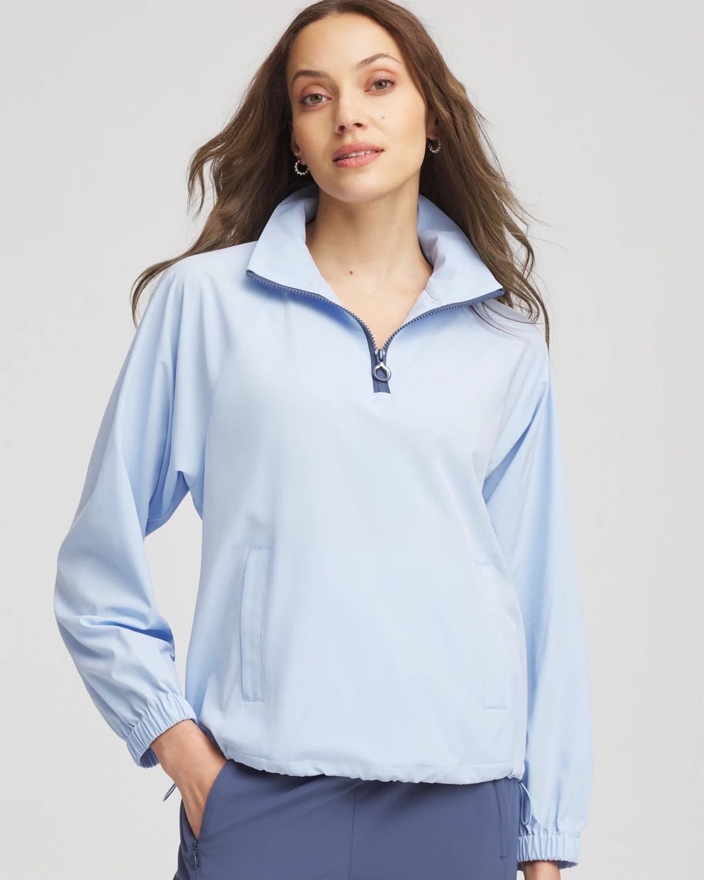 Zenergy® UPF Half-Zip Mockneck Top