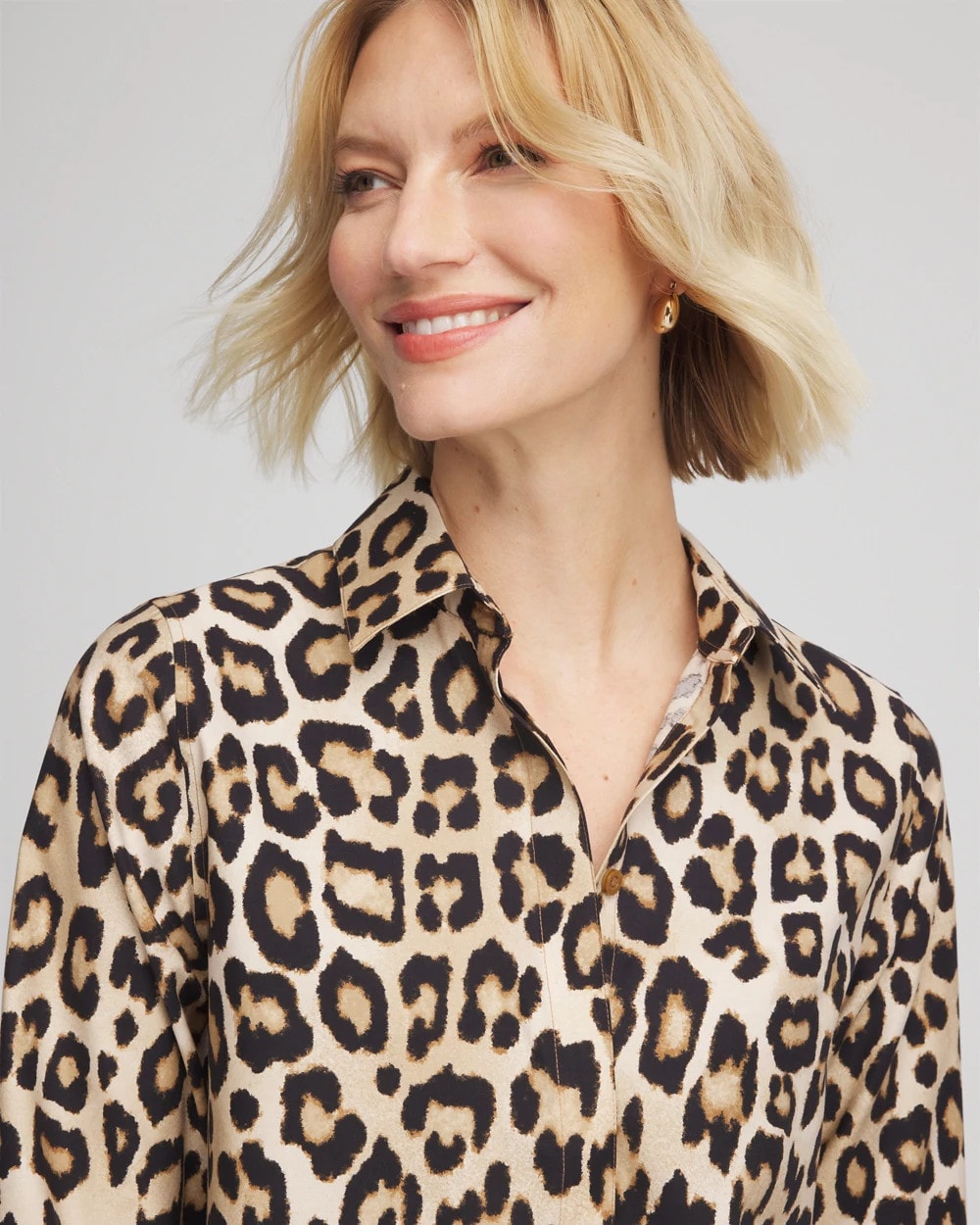 No Iron™ Animal-Print Tunic