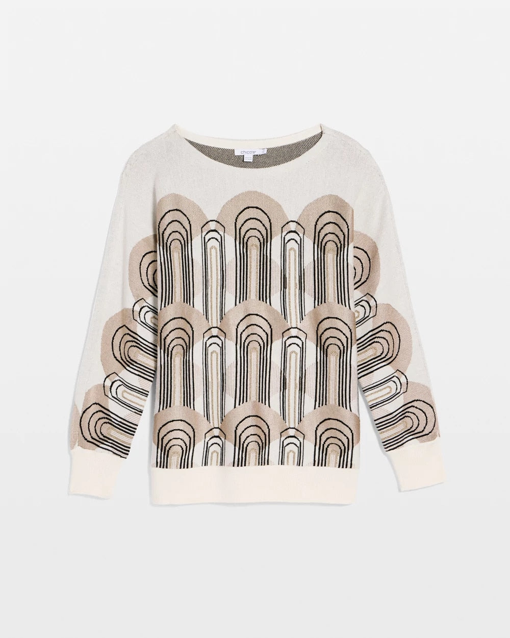 Art Deco Dolman Pullover Sweater