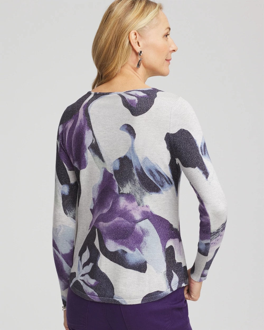 Ella V-Neck Pullover Sweater