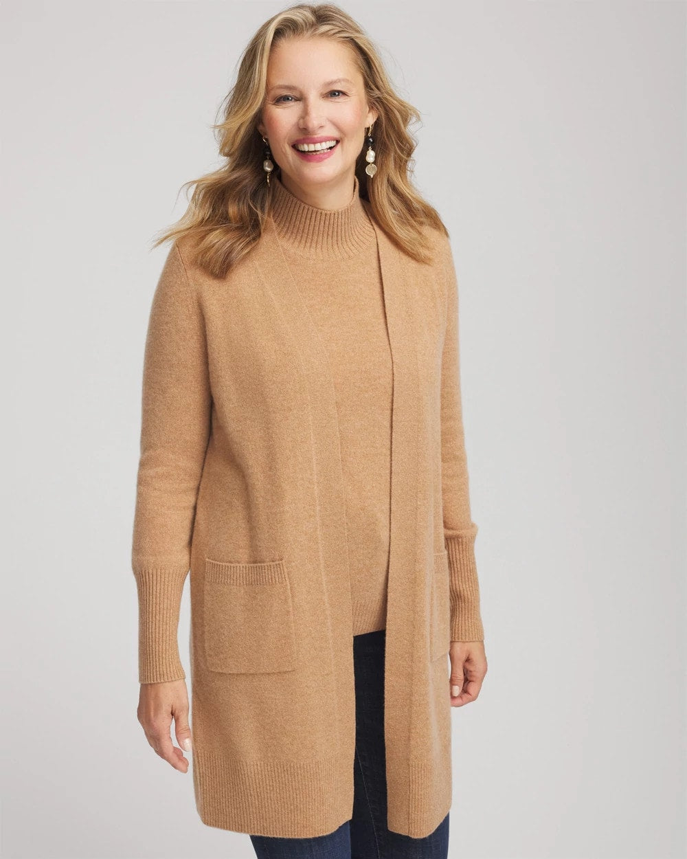 Cashmere Duster Cardigan