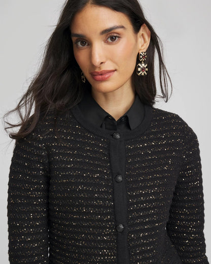 Shine Cropped Cardigan