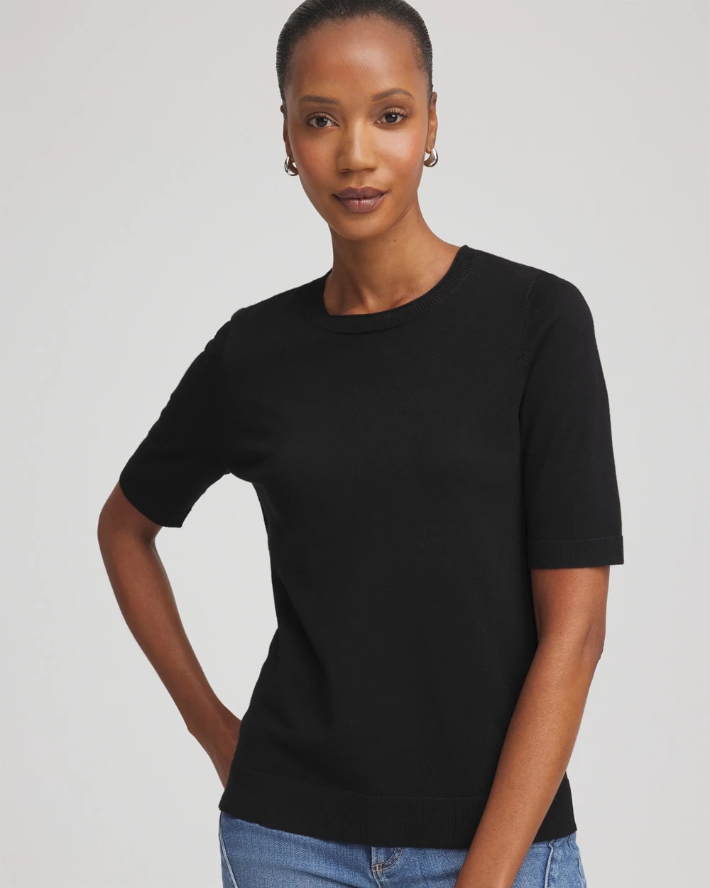 Ella Classic-Fit Sweater Tee