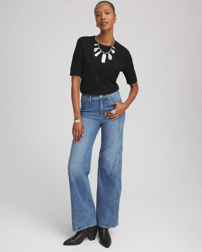 Ella Classic-Fit Sweater Tee