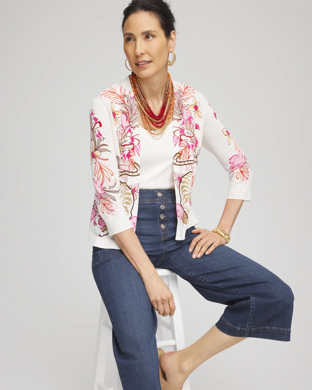 Summer Romance Floral Cardigan