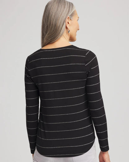 Touch of Cool™ Lurex Layering Tee