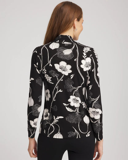 Touch of Cool™ Mockneck Layering Tee