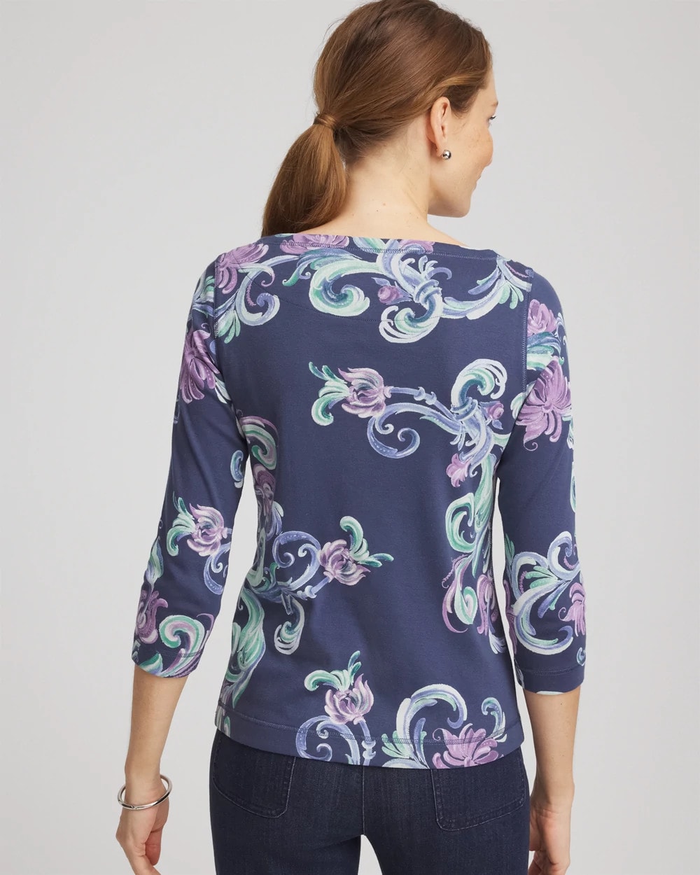 Pima 3/4 Sleeve Tee