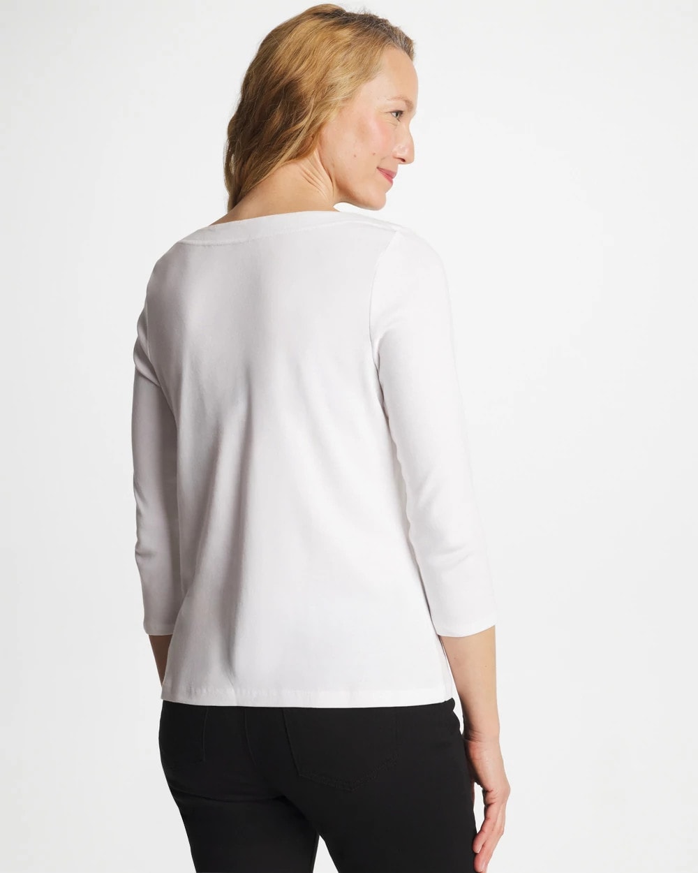 Pima 3/4 Sleeve Tee
