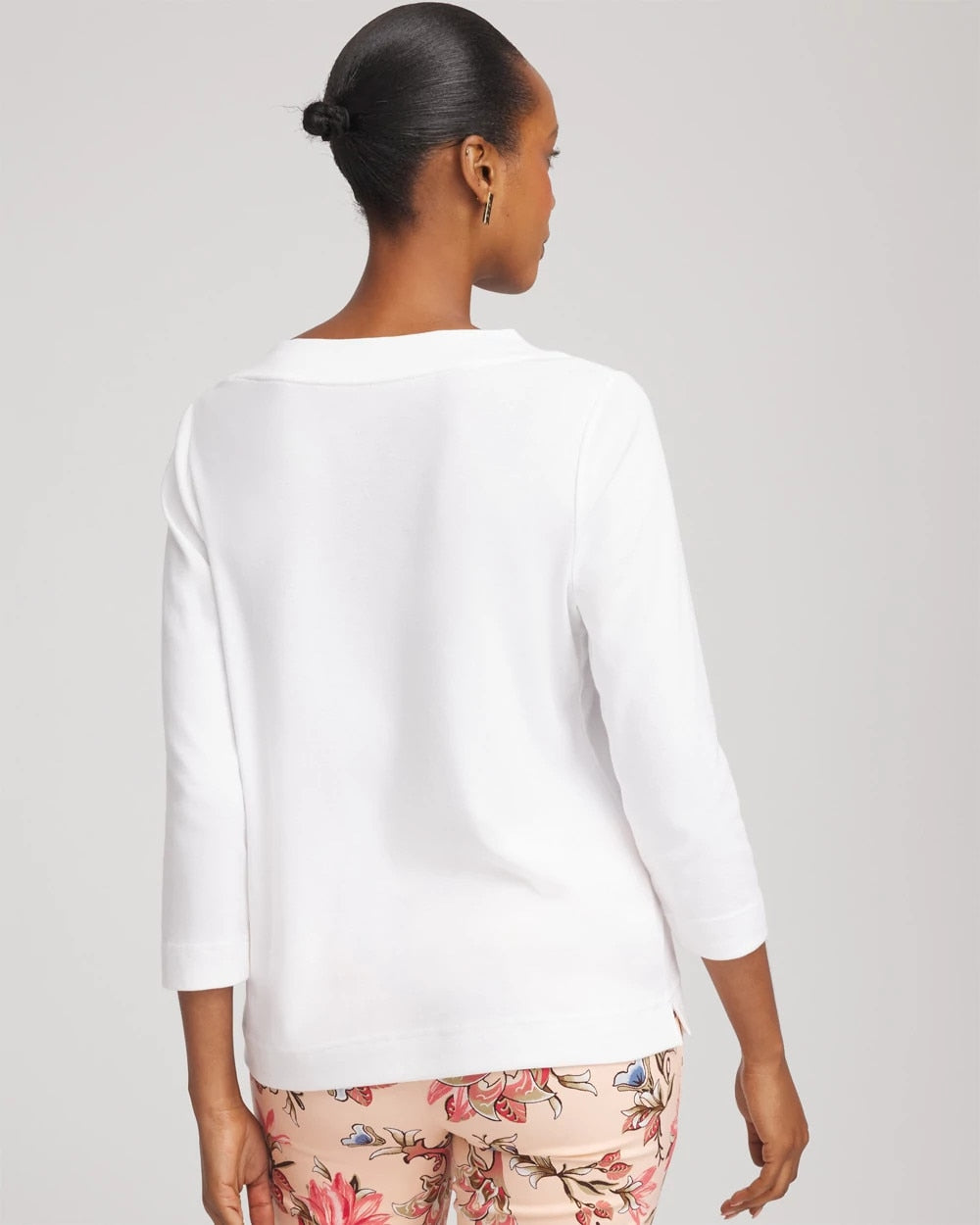 Short Pima 3/4 Sleeve Tee
