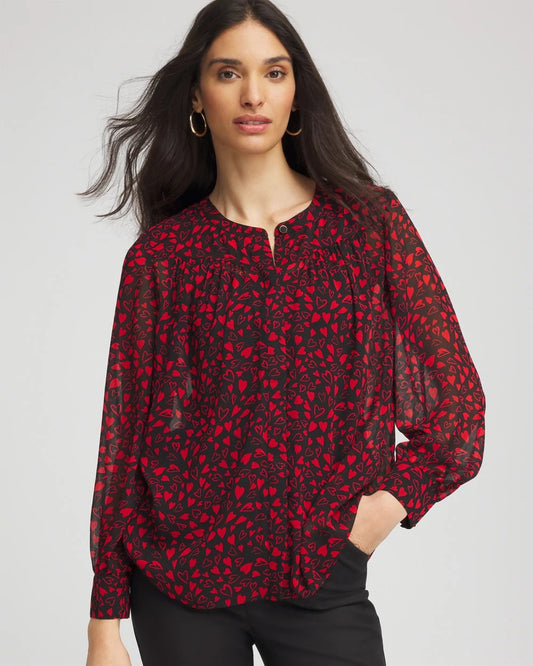 Lover Girl Georgette Blouse