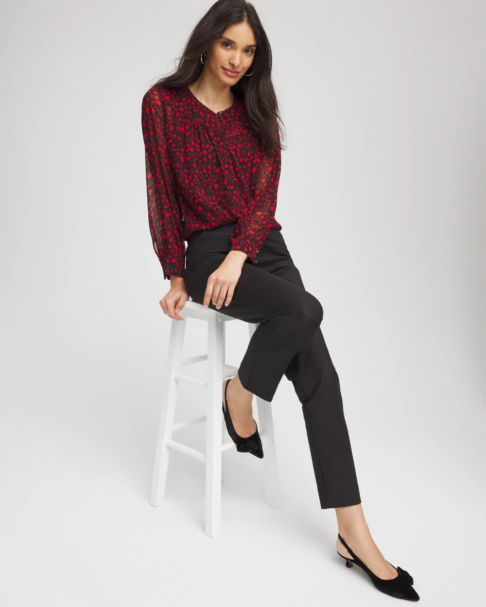 Lover Girl Georgette Blouse
