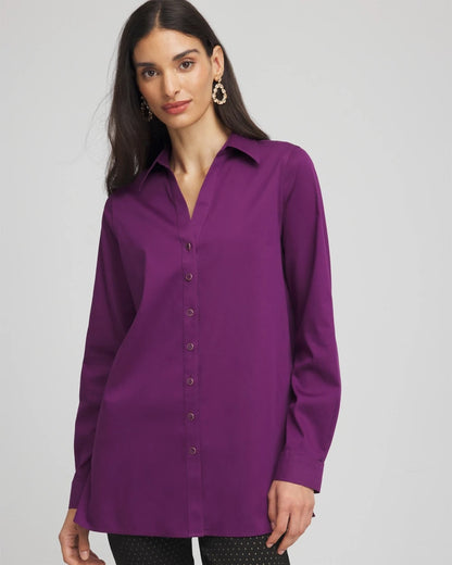 No Iron™ Novelty Button Tunic