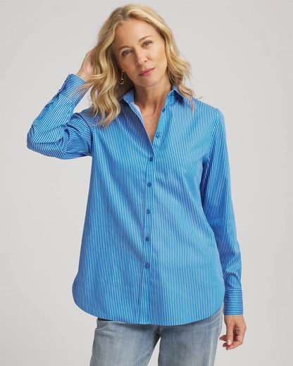 No Iron™ Classic Striped Shirt