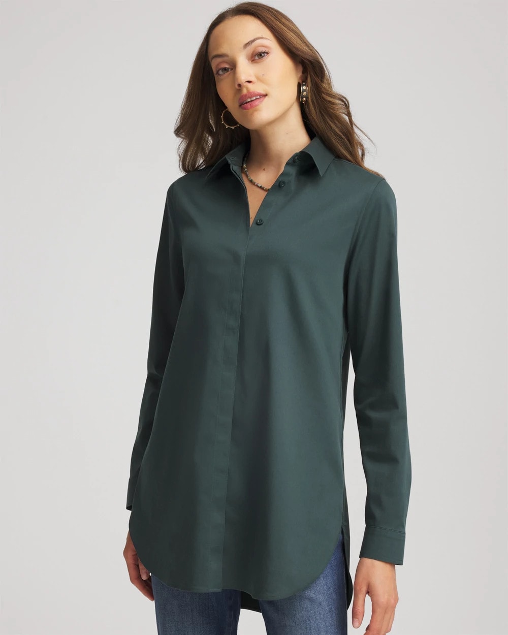 No Iron™ Long-Sleeved Tunic