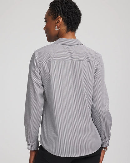 Poplin Stripe Shirt