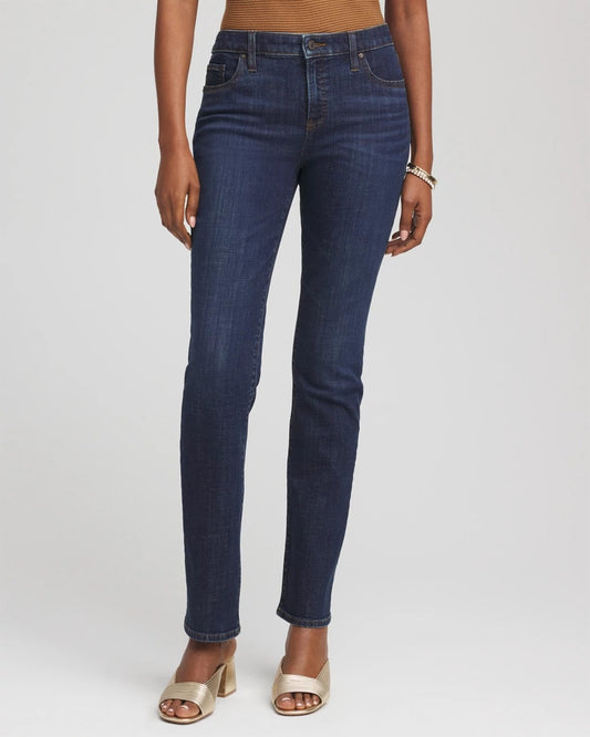 Girlfriend Slim Full-Length Jeans