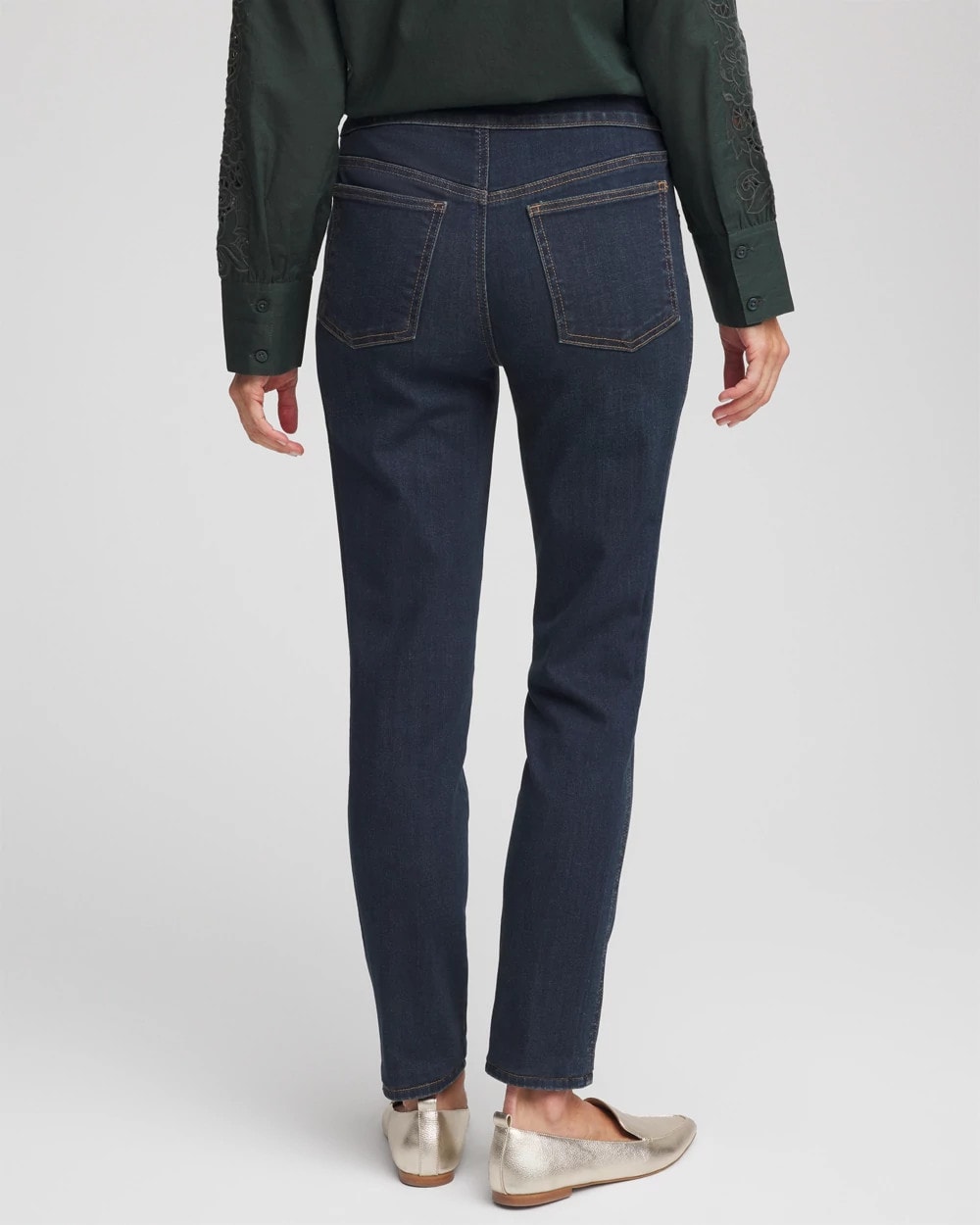 Pull-On Slim Ankle Jeggings