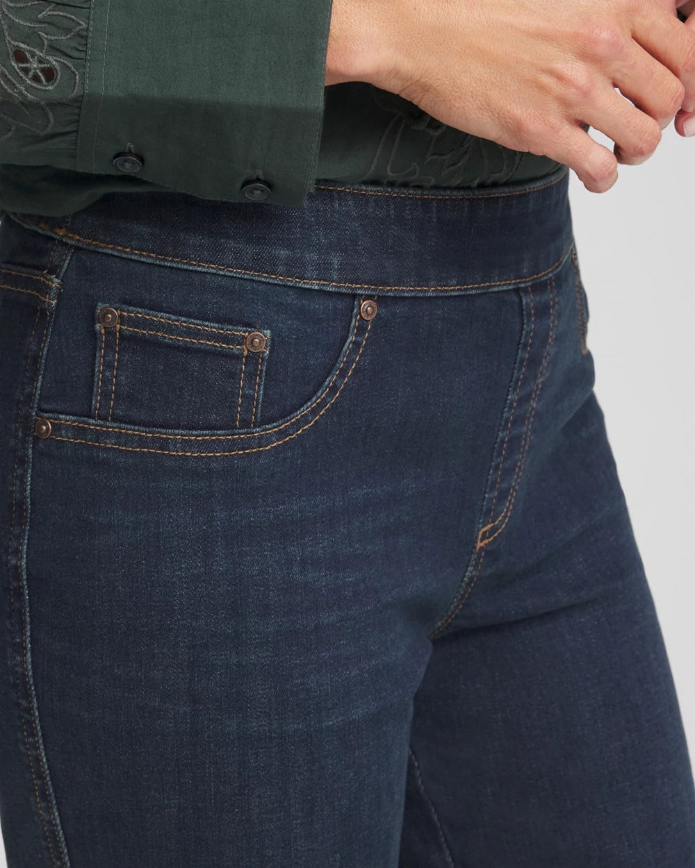 Pull-On Slim Ankle Jeggings