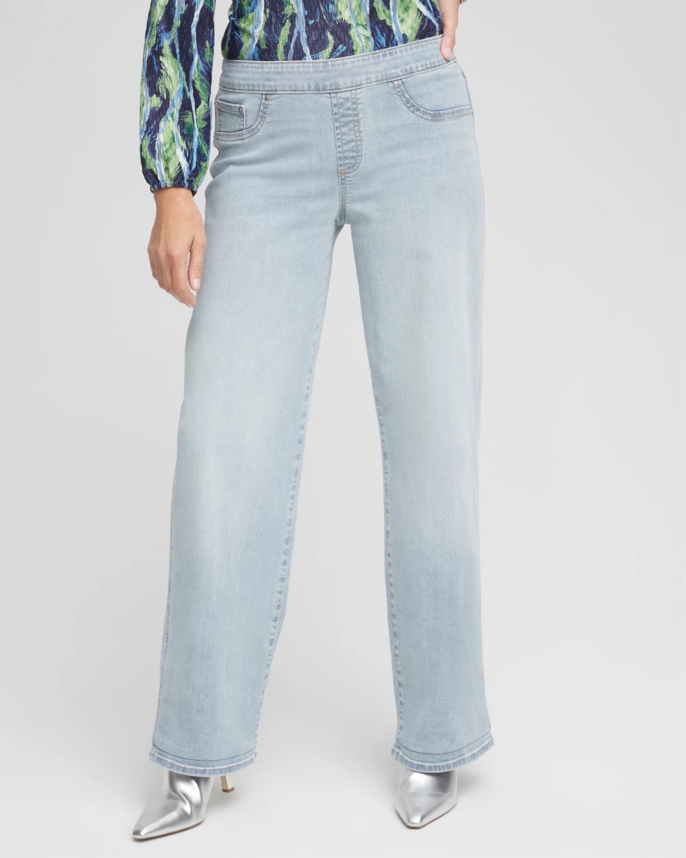 Pull On Wide Jean