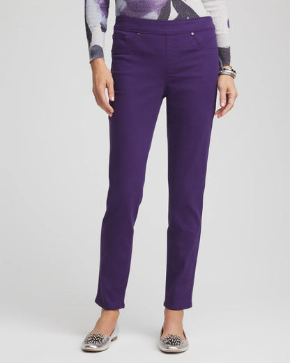 Modern Pull-On Ankle Jeggings