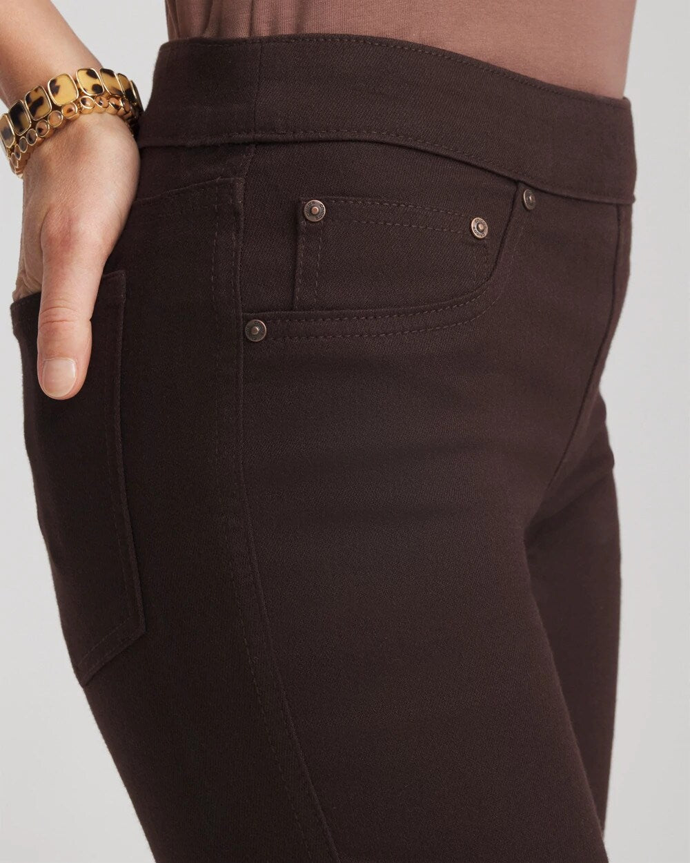 Pull-On Slim Bootcut Jeggings