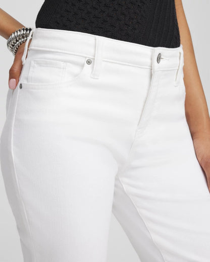 No Stain Girlfriend Cropped Jeans