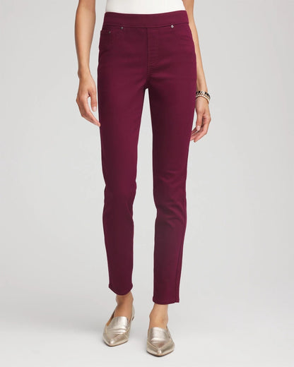Modern Pull-On Ankle Jeggings