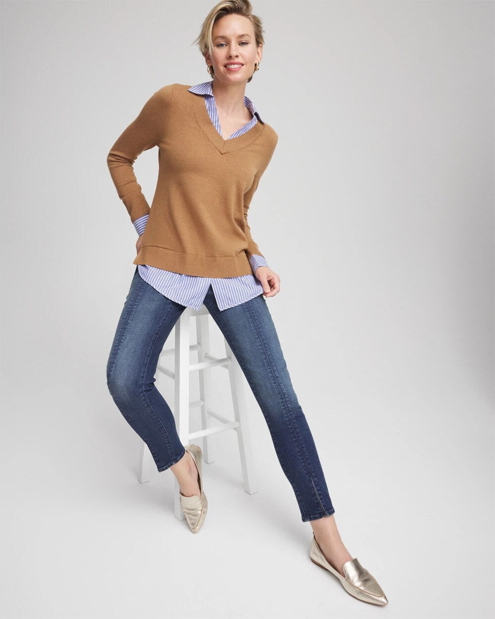 Pull-On Slim Ankle Jeggings