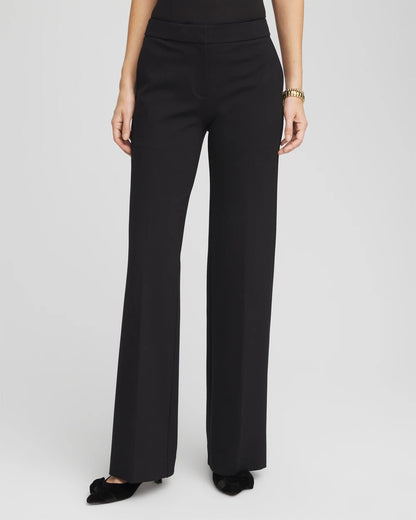 Emme Wide-Leg Trouser Ponte Pants