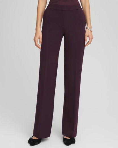 Emme Wide-Leg Trouser Ponte Pants