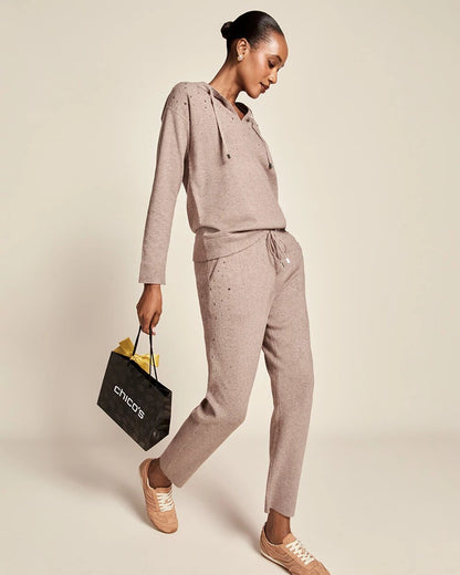Zenergy® Luxe Rhinestone Ankle Pants