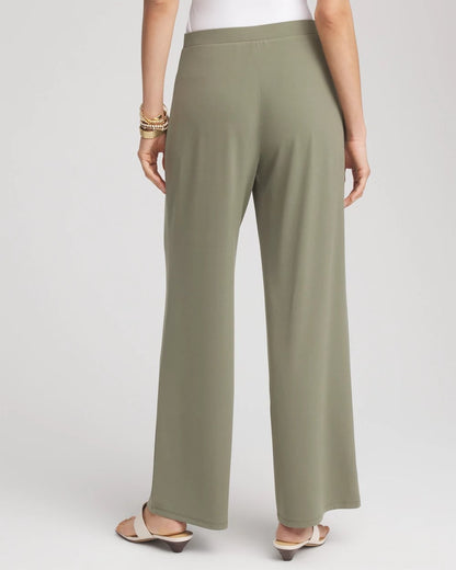 Travelers™ Knit Wide-Leg Pants