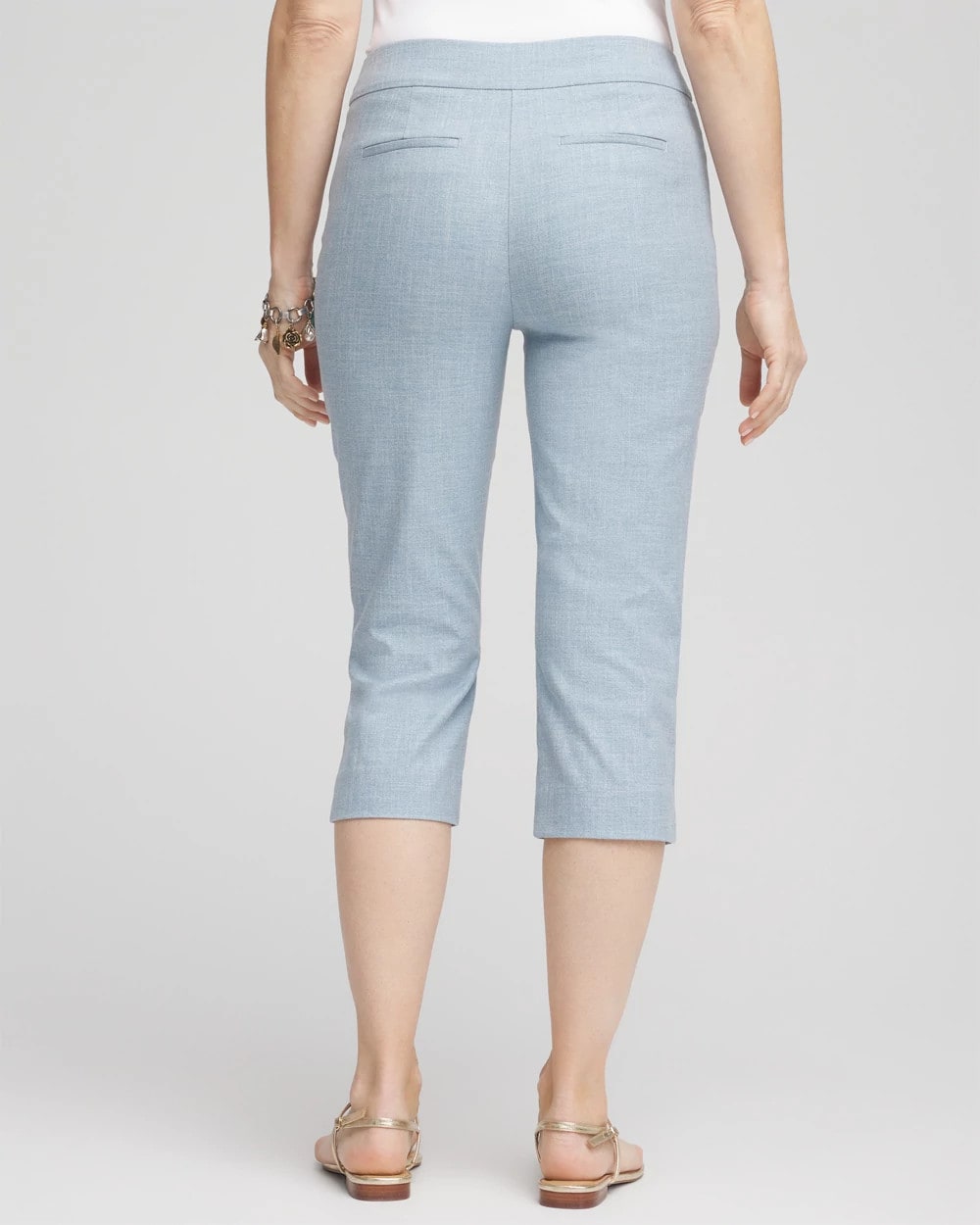 Brigitte™ Cross Dye Capri Pants